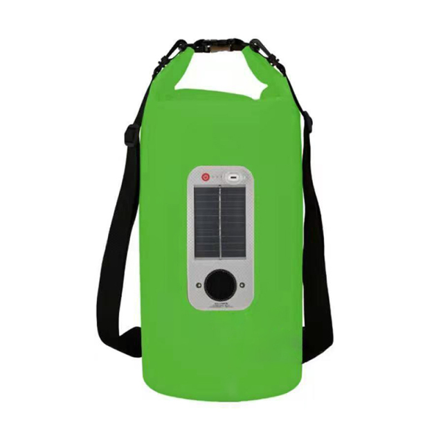 Dry Bag with Solar Powered Bluetooth Speaker