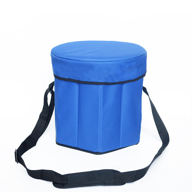 Folding Insulated Cooler and Seat