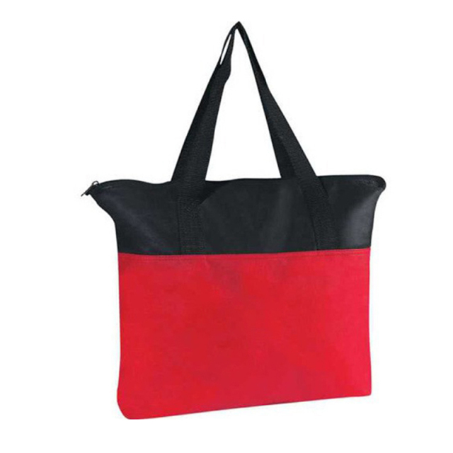 Non-Woven Zippered Tote Bags