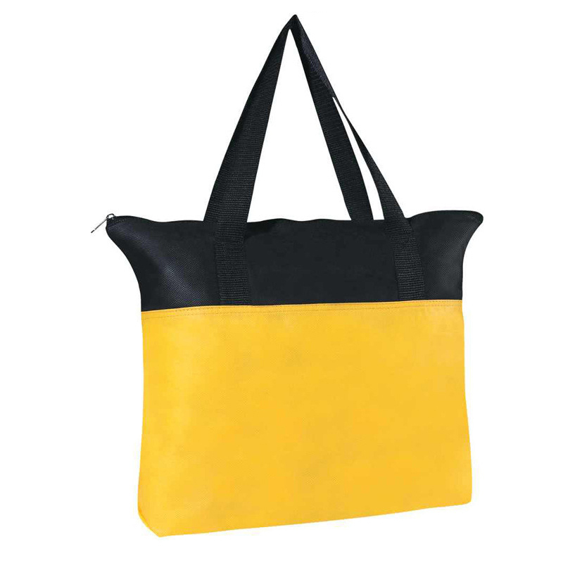 Non-Woven Zippered Tote Bags