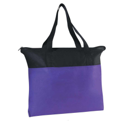 Non-Woven Zippered Tote Bags