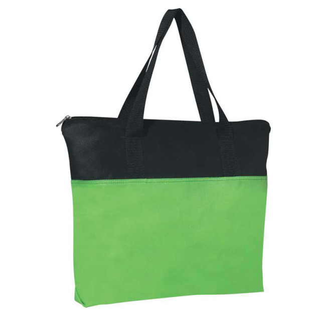 Non-Woven Zippered Tote Bags