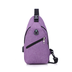 Sling Traveler Bag With USB Port