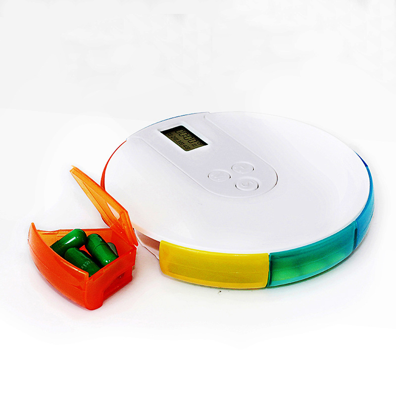 Weekly Pill Box With Alarm