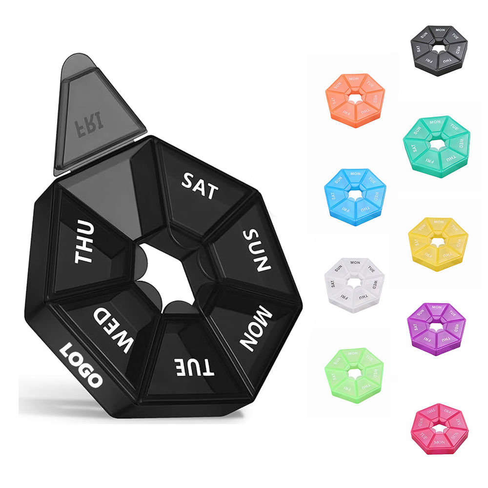 Weekly Travel Pill Organizer