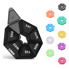 Weekly Travel Pill Organizer