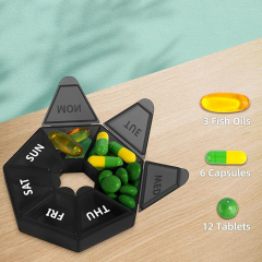 Weekly Travel Pill Organizer