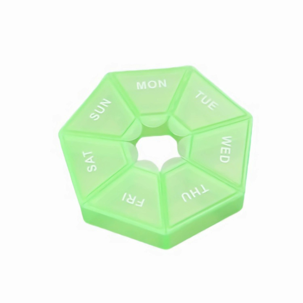 Weekly Travel Pill Organizer