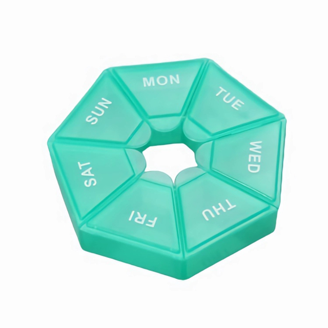 Weekly Travel Pill Organizer