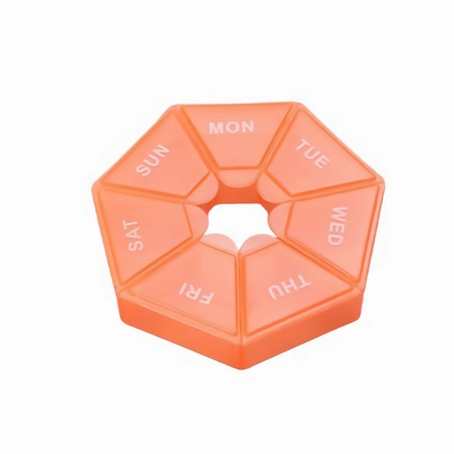 Weekly Travel Pill Organizer