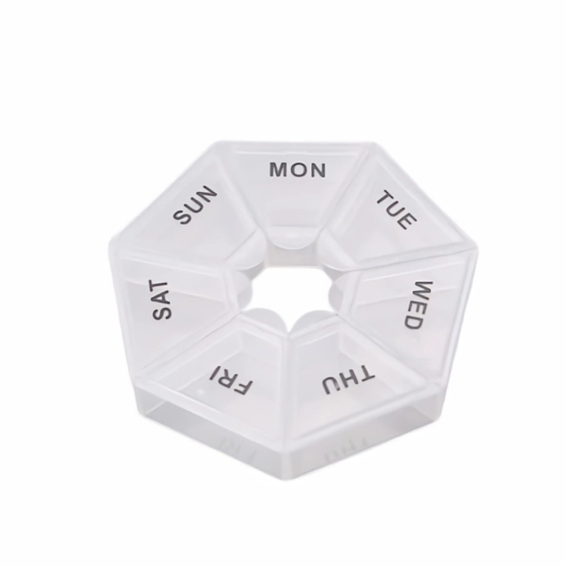 Weekly Travel Pill Organizer
