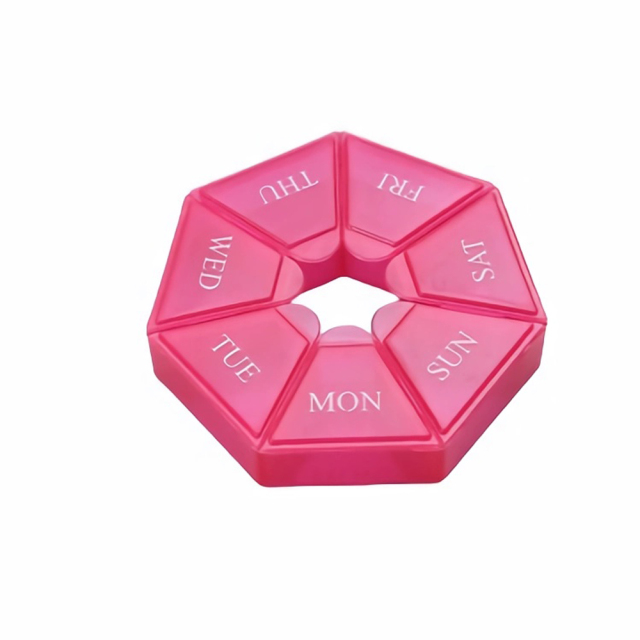 Weekly Travel Pill Organizer