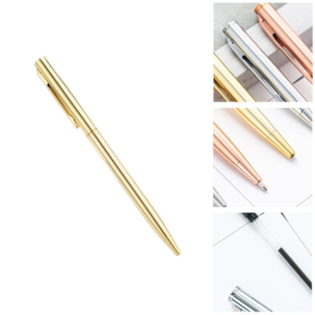 Electroplated Metal Ballpoint Pen