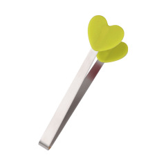 Silicone Heart Shaped Metal Clip