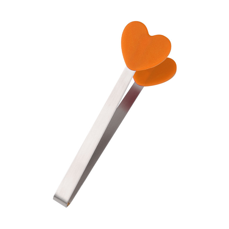 Silicone Heart Shaped Metal Clip