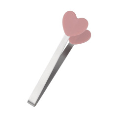 Silicone Heart Shaped Metal Clip