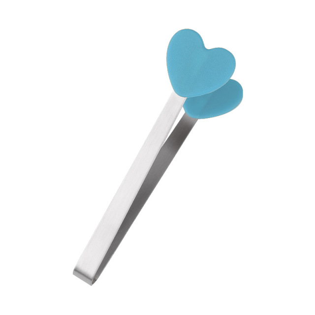 Silicone Heart Shaped Metal Clip