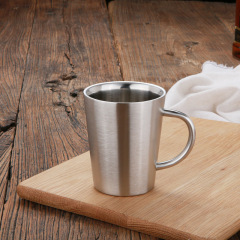 10oz Stainless Steel Double Layer Mug Coffee Cup
