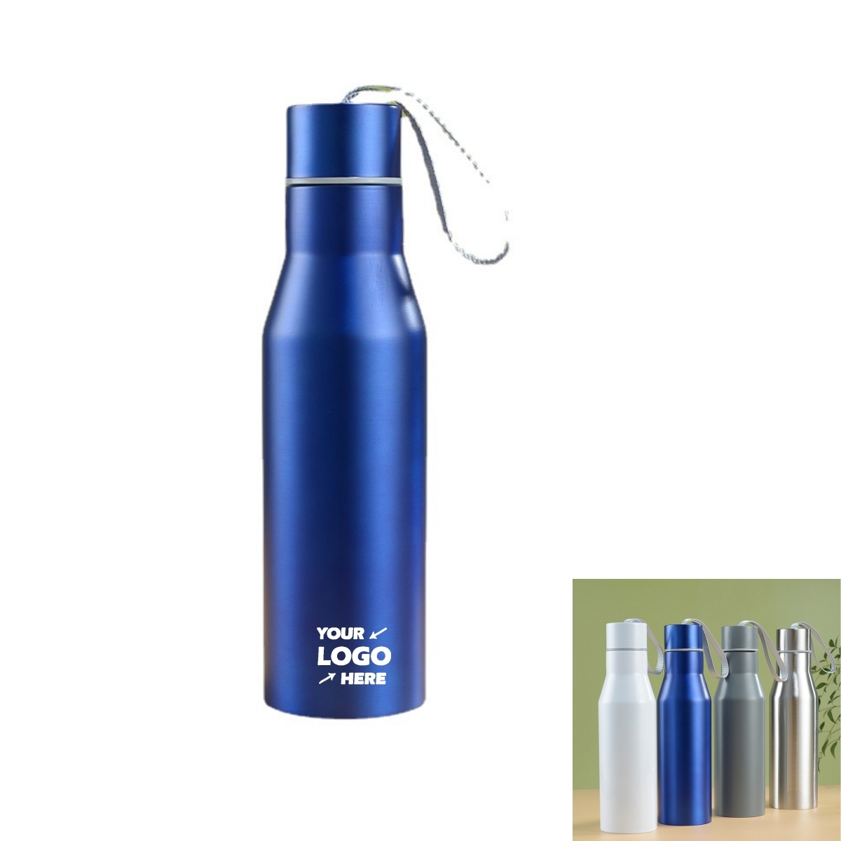17oz Stainless Steel Insulated Water Bottle