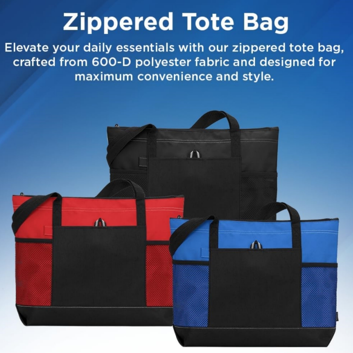 600D Oxford Cloth Tote Bag