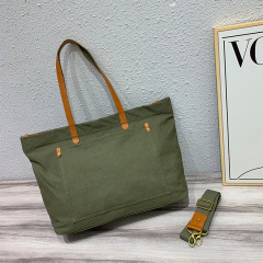 Canvas Laptop Tote Bag