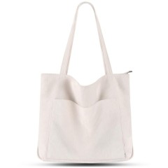 Corduroy Tote Bag