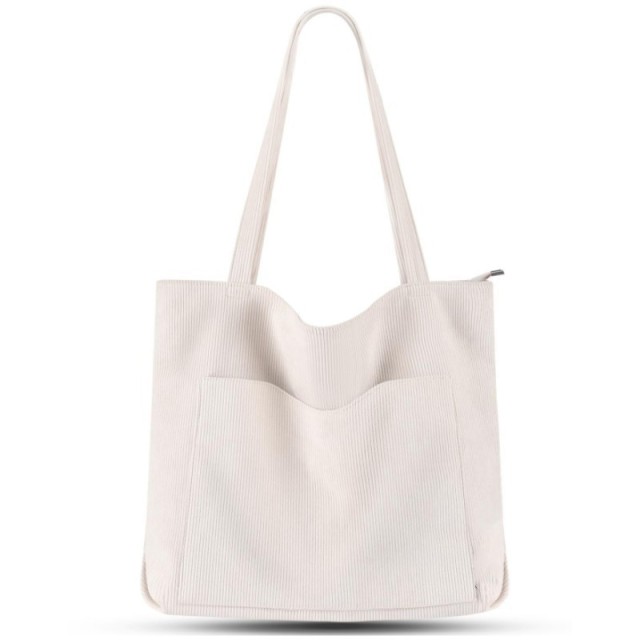 Corduroy Tote Bag