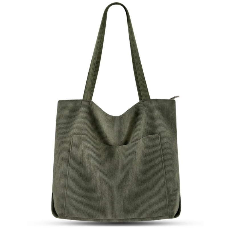 Corduroy Tote Bag