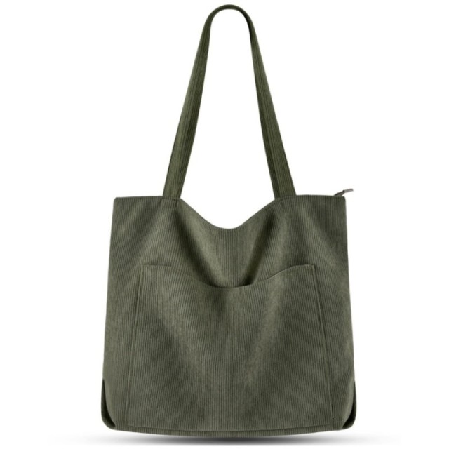 Corduroy Tote Bag