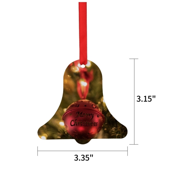 Customizable Glass Christmas Pendant