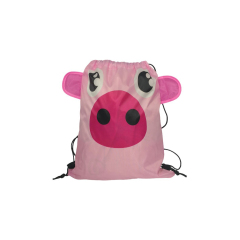 Dog Pattern Drawstring Backpacks for Kids
