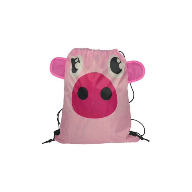 Dog Pattern Drawstring Backpacks for Kids