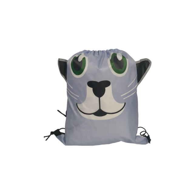 Dog Pattern Drawstring Backpacks for Kids