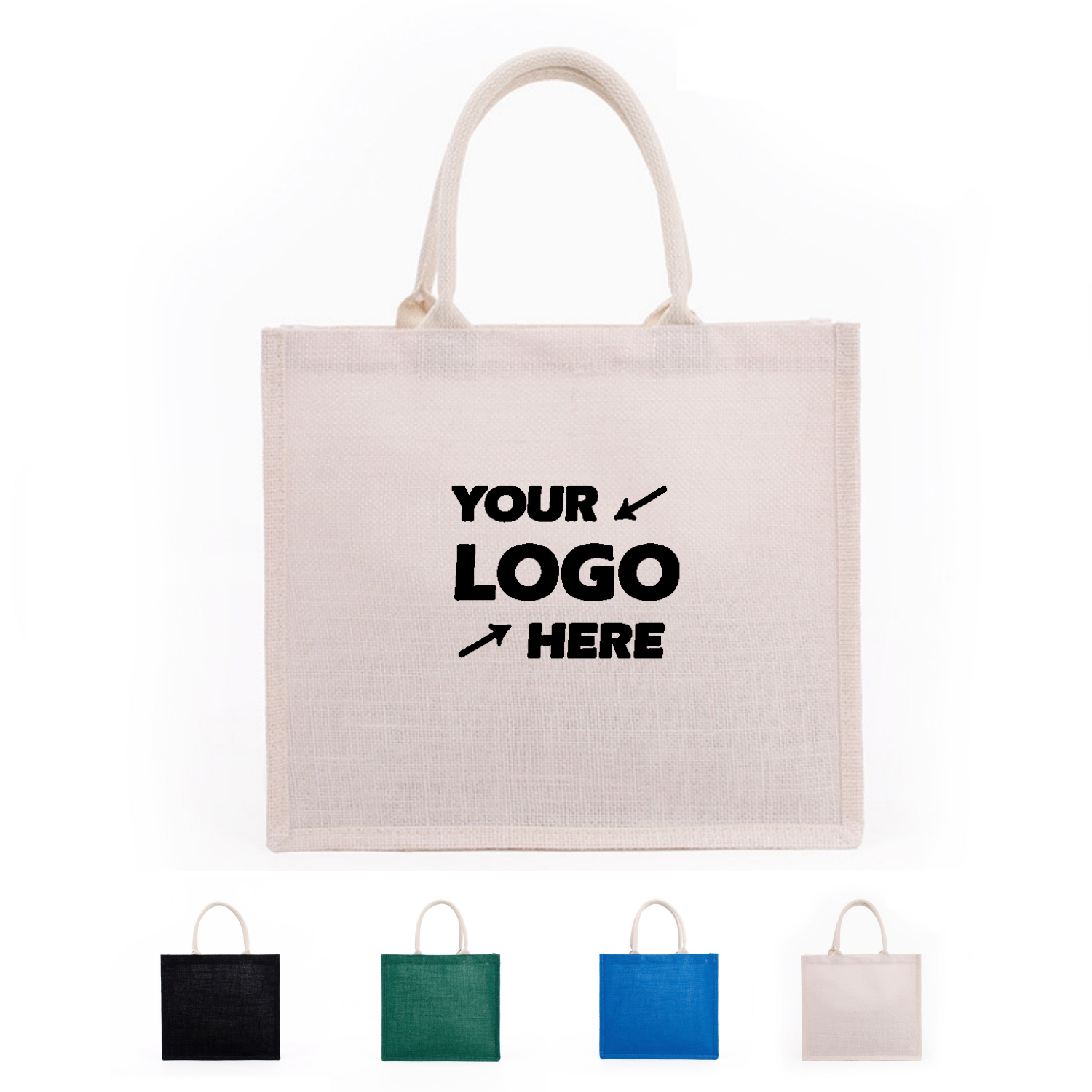 Eco-Friendly Reusable Jute Tote Bag