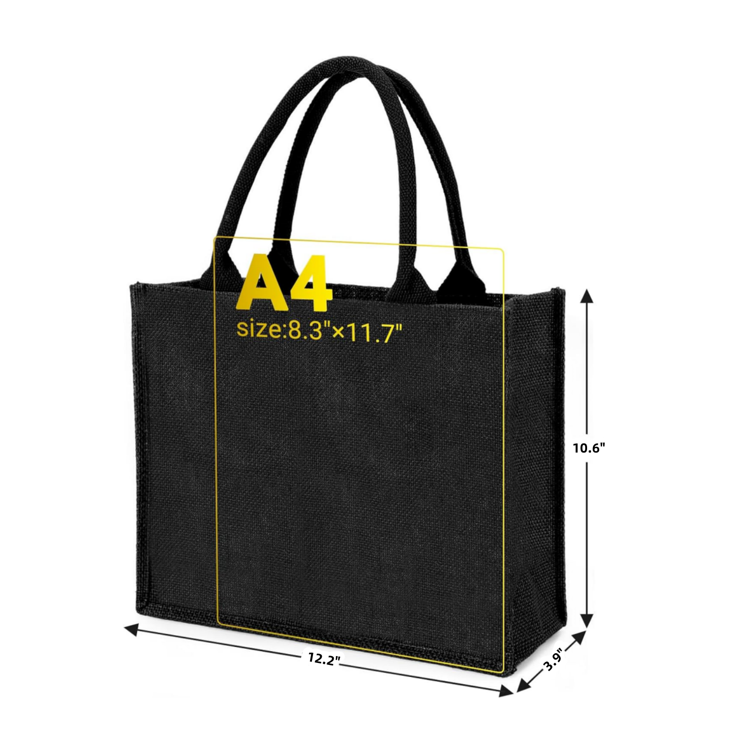 Eco-Friendly Reusable Jute Tote Bag