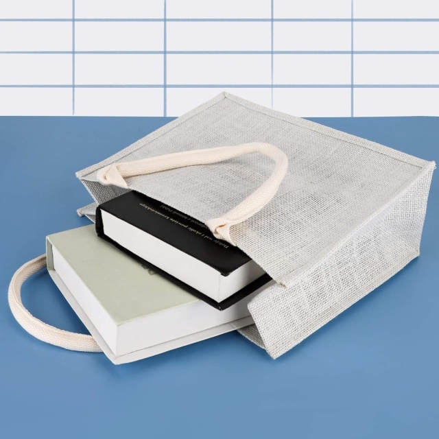 Eco-Friendly Reusable Jute Tote Bag