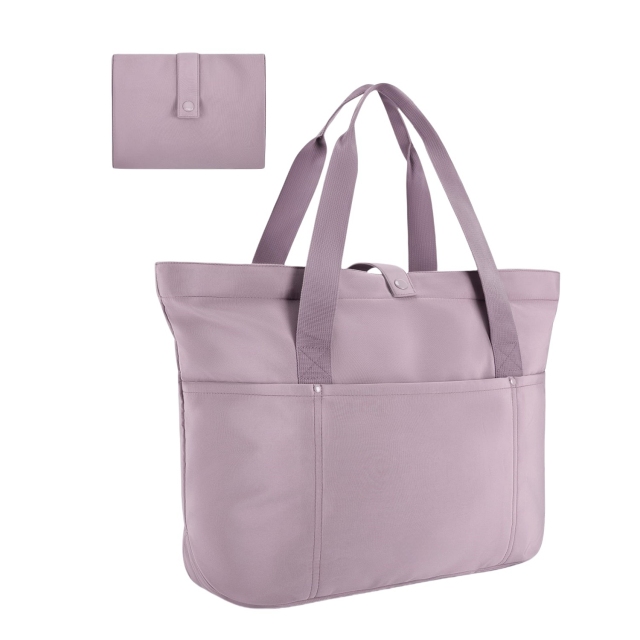 Foldable Tote Bag With Zipper
