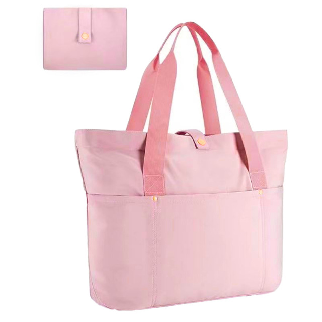 Foldable Tote Bag With Zipper