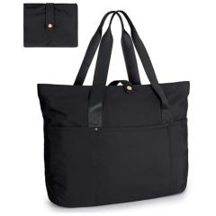 Foldable Tote Bag With Zipper