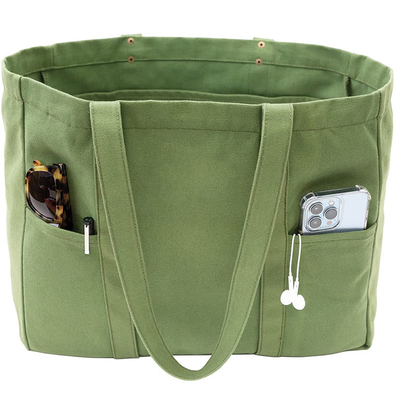 Large Canvas Tote Bag for Women