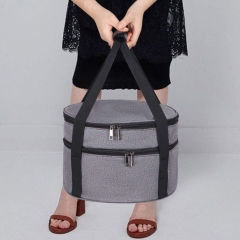 Lunch Cooler Bag Pie Pizza Carrier