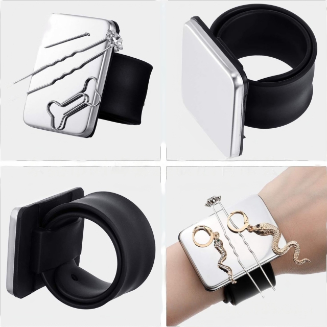 Magnetic Silicone Slap Bracelets