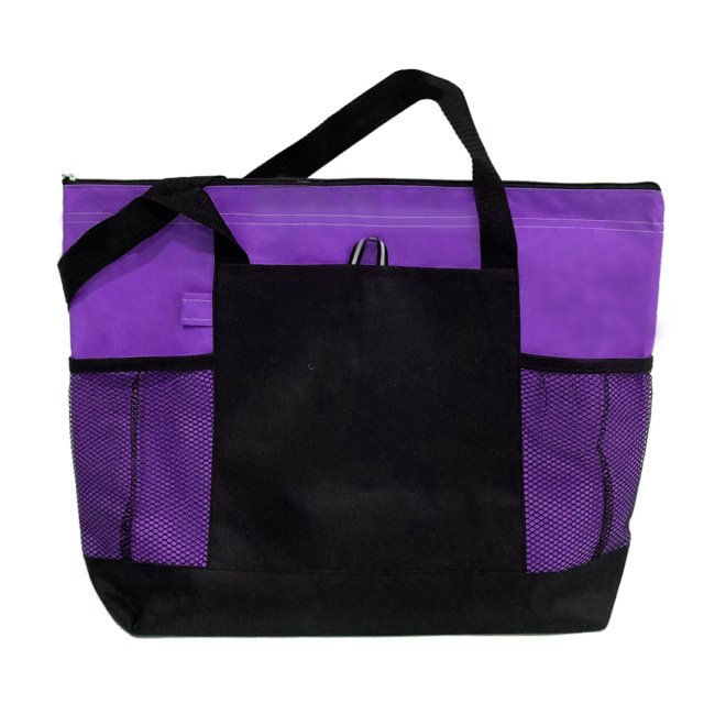 Polyester Zippered Tote Bag