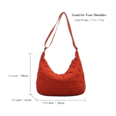 Puffer Tote Bag for Women