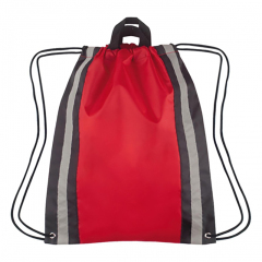 Reflective Hit Drawstring Backpack