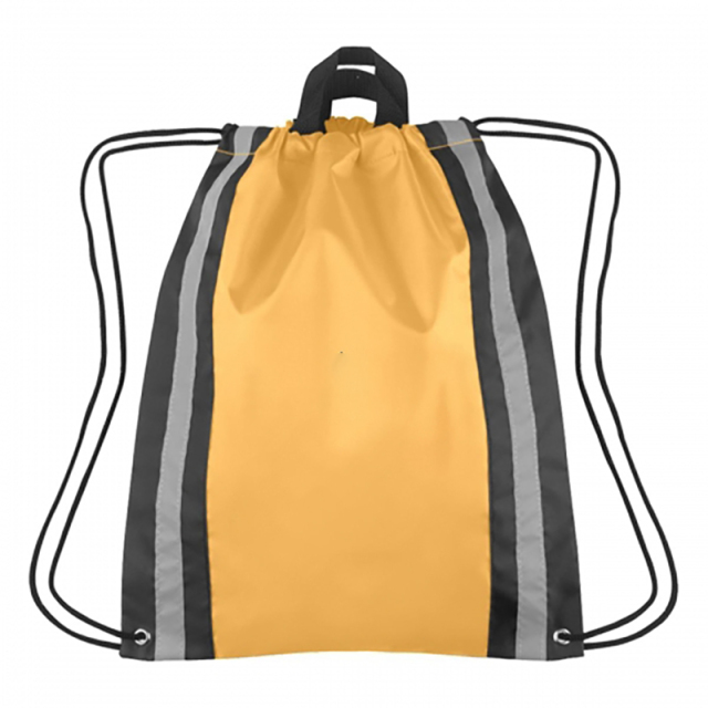 Reflective Hit Drawstring Backpack