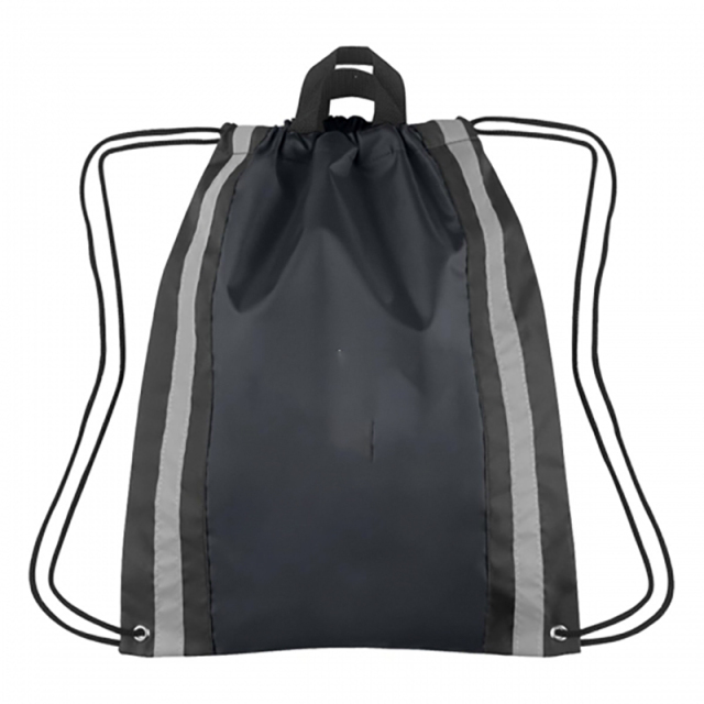 Reflective Hit Drawstring Backpack