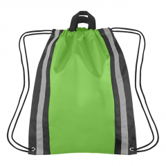Reflective Hit Drawstring Backpack