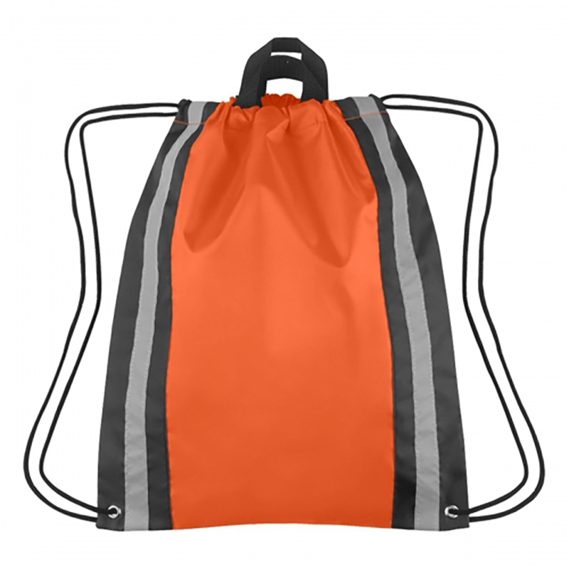 Reflective Hit Drawstring Backpack