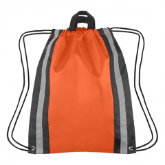 Reflective Hit Drawstring Backpack
